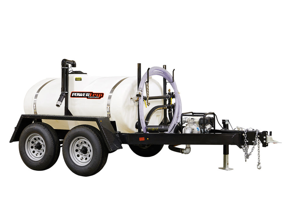 500 Gallon Water Trailer - PowerTrip Rentals